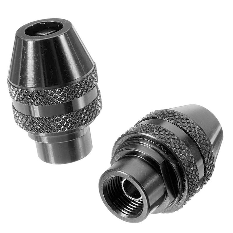 HAKATOP 2Pcs Multi Quick Change Keyless Chuck Replacement for Dremel 4486 Rotary Tools 3000 4000 7700 8200 - Image 1